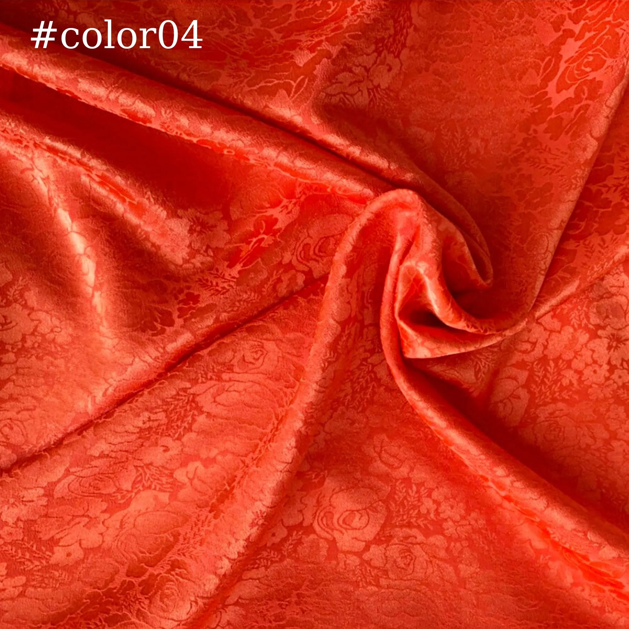100% PURE MULBERRY SILK fabric by the yard – Floral silk fabric - Handmade fabric – Dress making – Silk for sewing - Jacquard silk fabric
