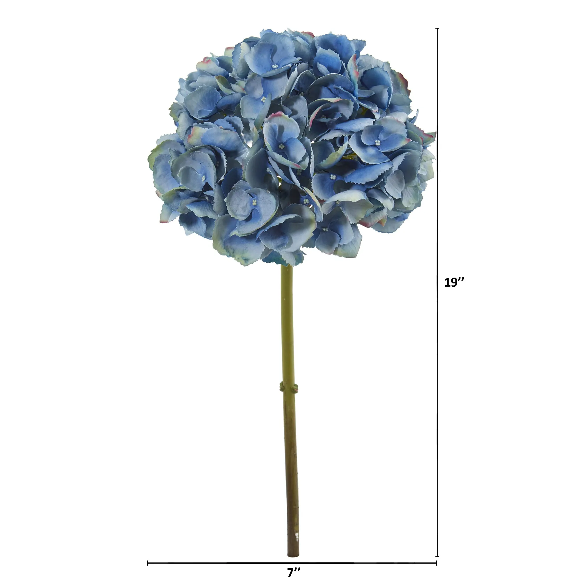 19" Hydrangea Artificial Flower (Set of 3)