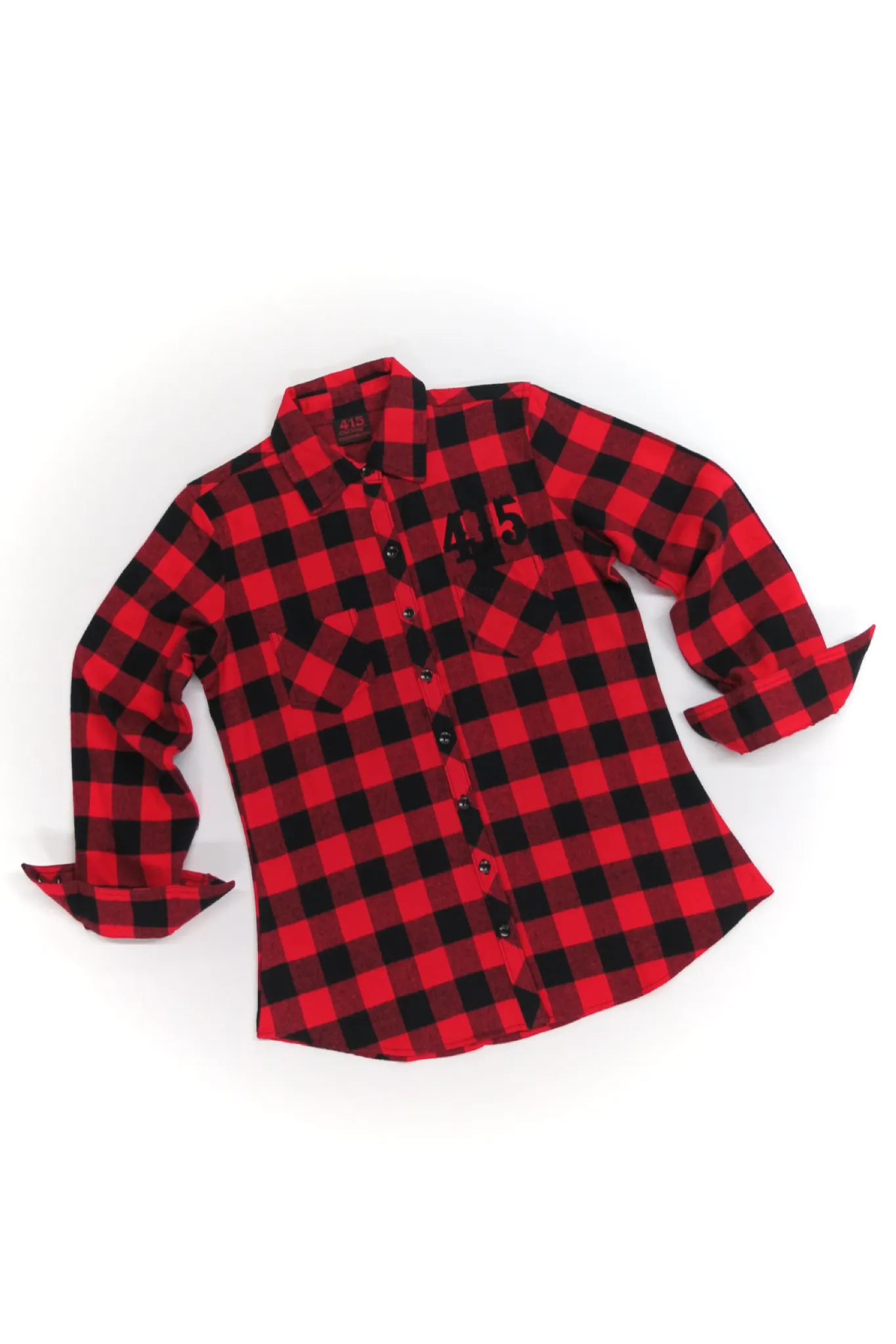 415 Embroidered Ladies Flannel