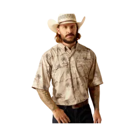 Ariat Men's Venttek Outbound Classic Fit Desert Mocha Shirt