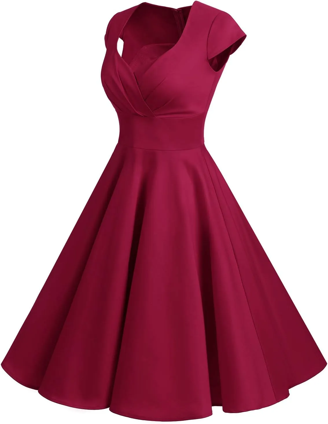 Bbonlinedress Women Short 1950s Retro Vintage Cocktail Party Swing Dresses