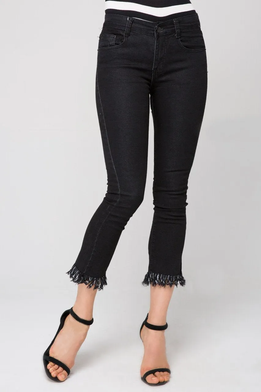 Black Denim Jeans