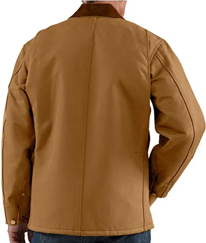 Carhartt Mens 103825 Big & Tall Blanket Lined Duck Chore Coat