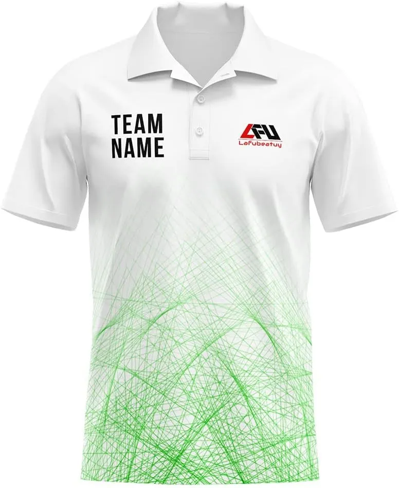 Custom Polo Shirts Print Personalized T-Shirts Uniform for Men Women Boy