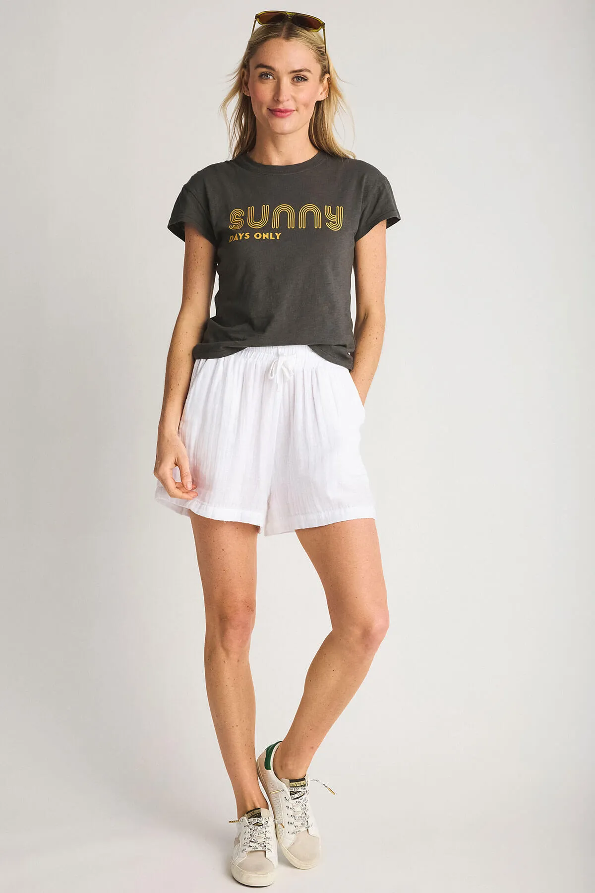 Elan Elastic Waist Shorts