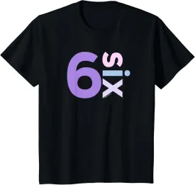 Kids 6th Birthday Shirt Girl 6 Six Year Old Idea Age 6 Party Tee T-Shirt