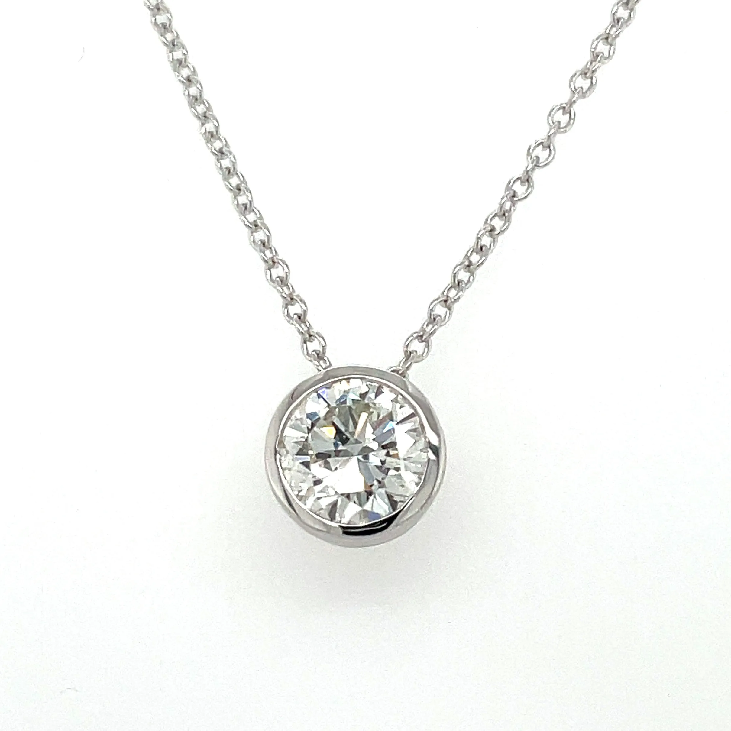 Lab Grown Diamond Solitaire Pendant