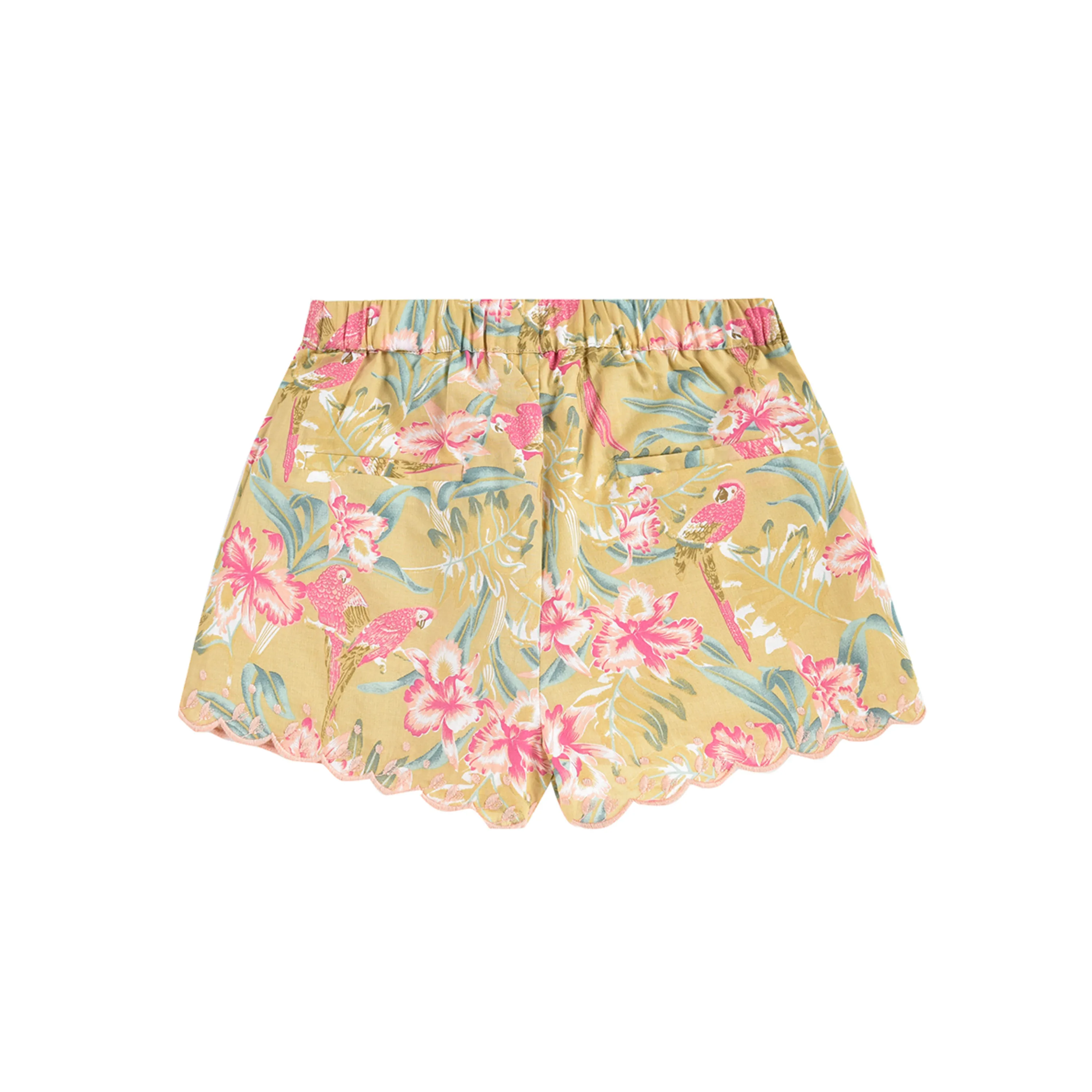 Louise Misha Shorts Vallaloid Soft Honey Parrots