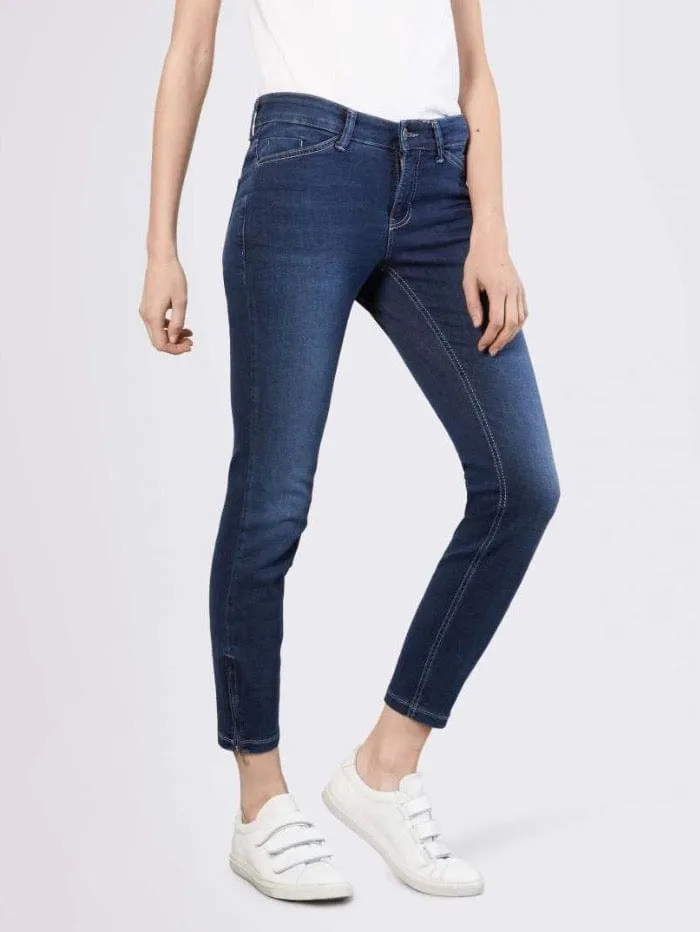 Mac Dream M Chic Summer Jeans 5471 0355L D853 Dark Used Blue