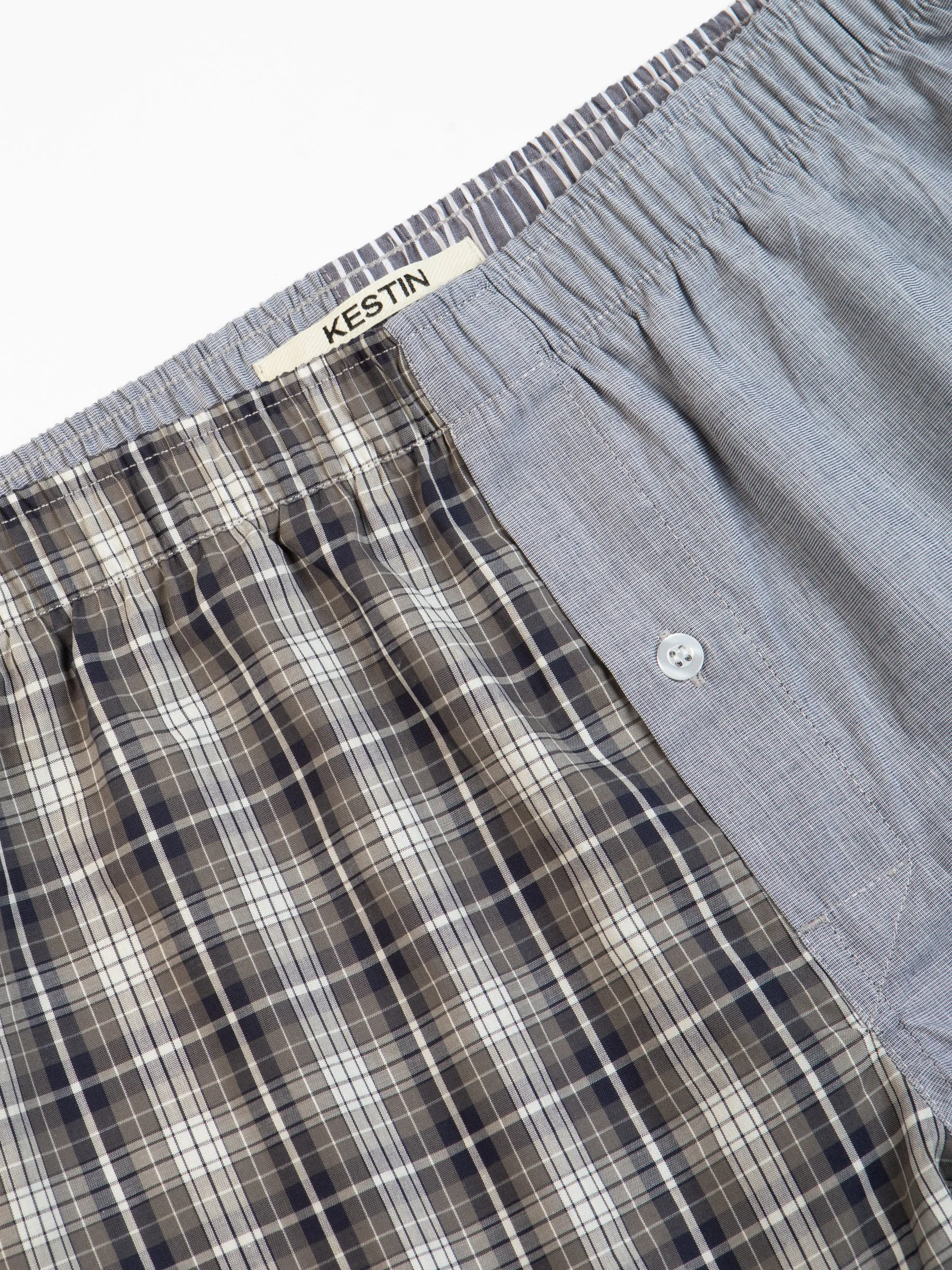 Port O Leith Boxer in Patchwork Italian Cotton