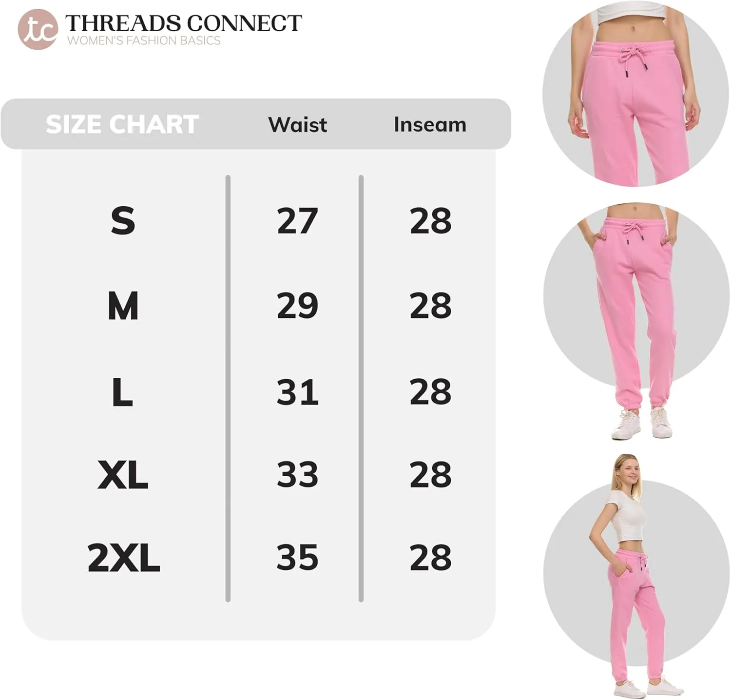 Sweatpants for Women, Closed Cinch Bottom Fleece Lounge Womens Oversized Joggers