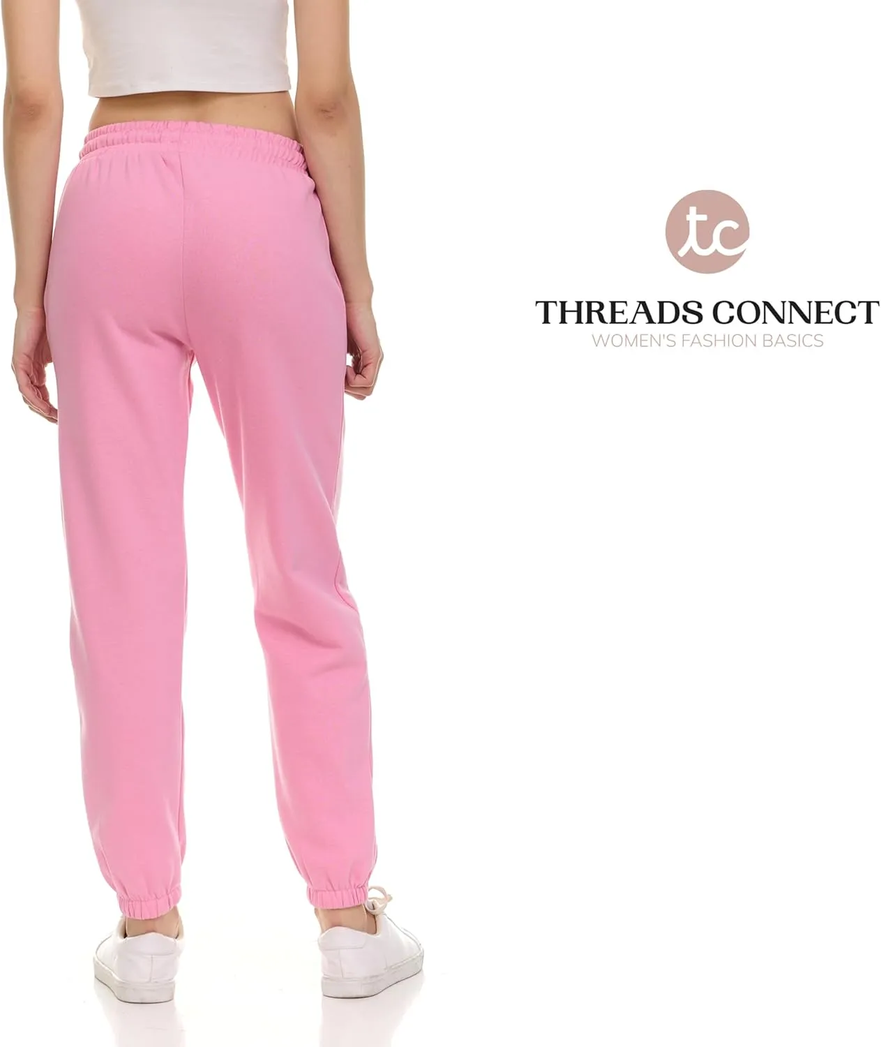 Sweatpants for Women, Closed Cinch Bottom Fleece Lounge Womens Oversized Joggers