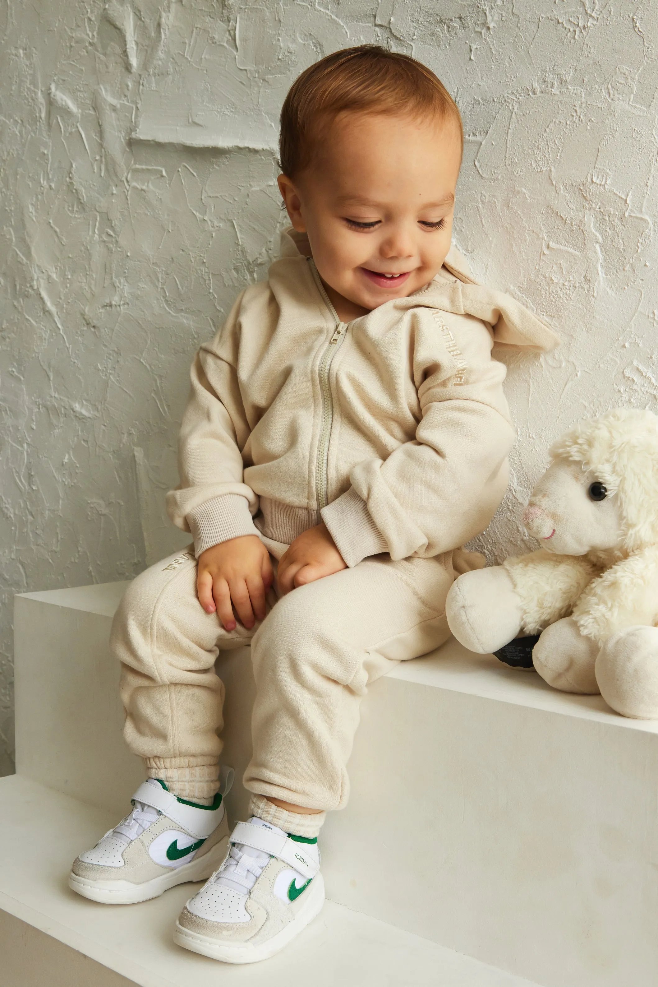 The Kids Essentials Joggers - Stone