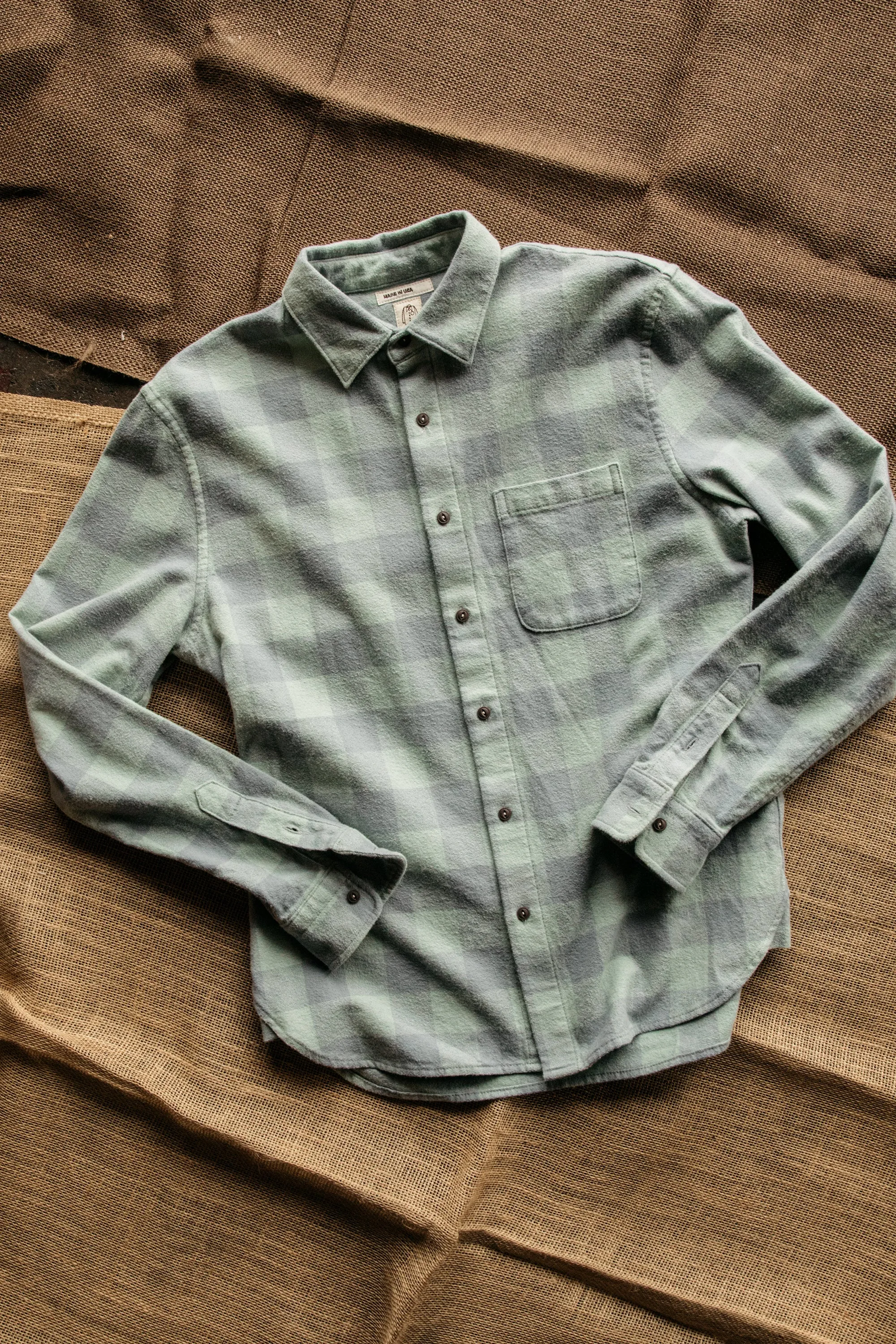 The Ripper Organic Cotton Plaid - Light Green
