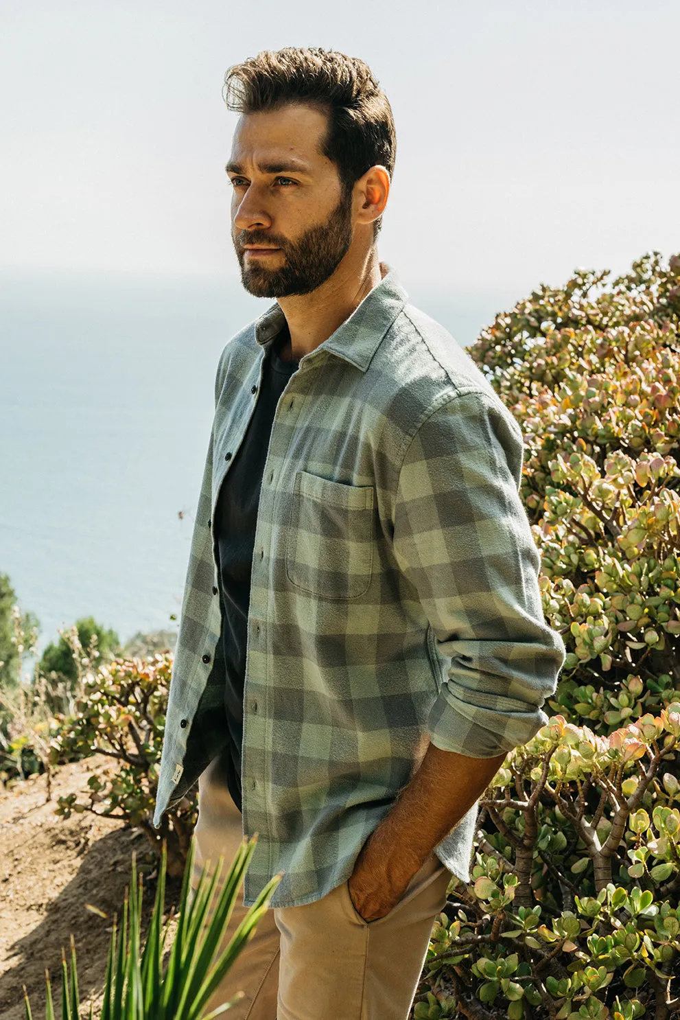 The Ripper Organic Cotton Plaid - Light Green