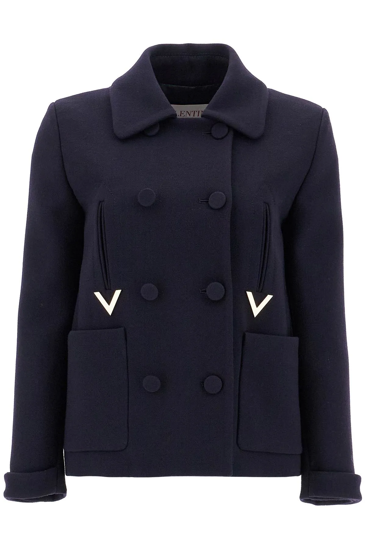 VALENTINO GARAVANI 'double crepe textured cab