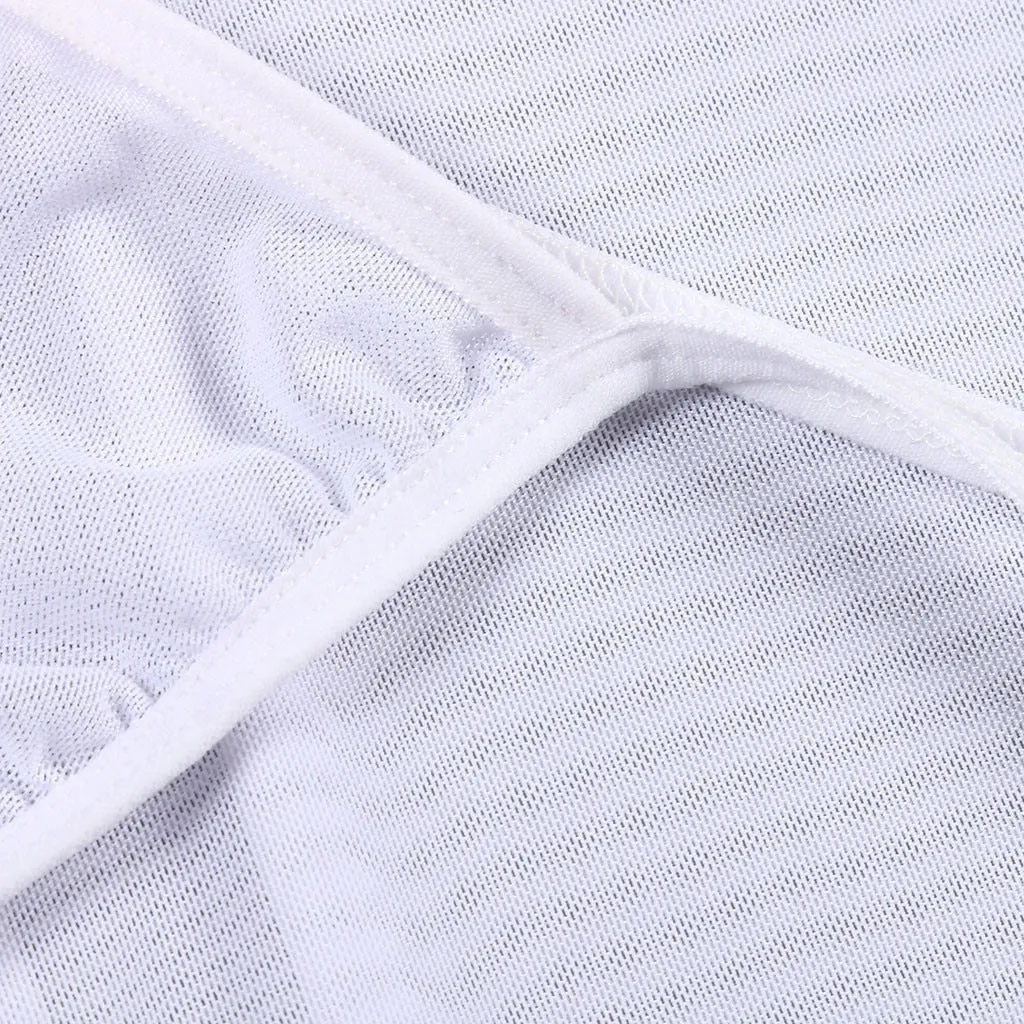 VenusFox Sexy Lingerie Nightie Sleepwear Women's Nightgown See Through Lace Split Long Gown Sexy Nightdress Femme Plus Size Underwear