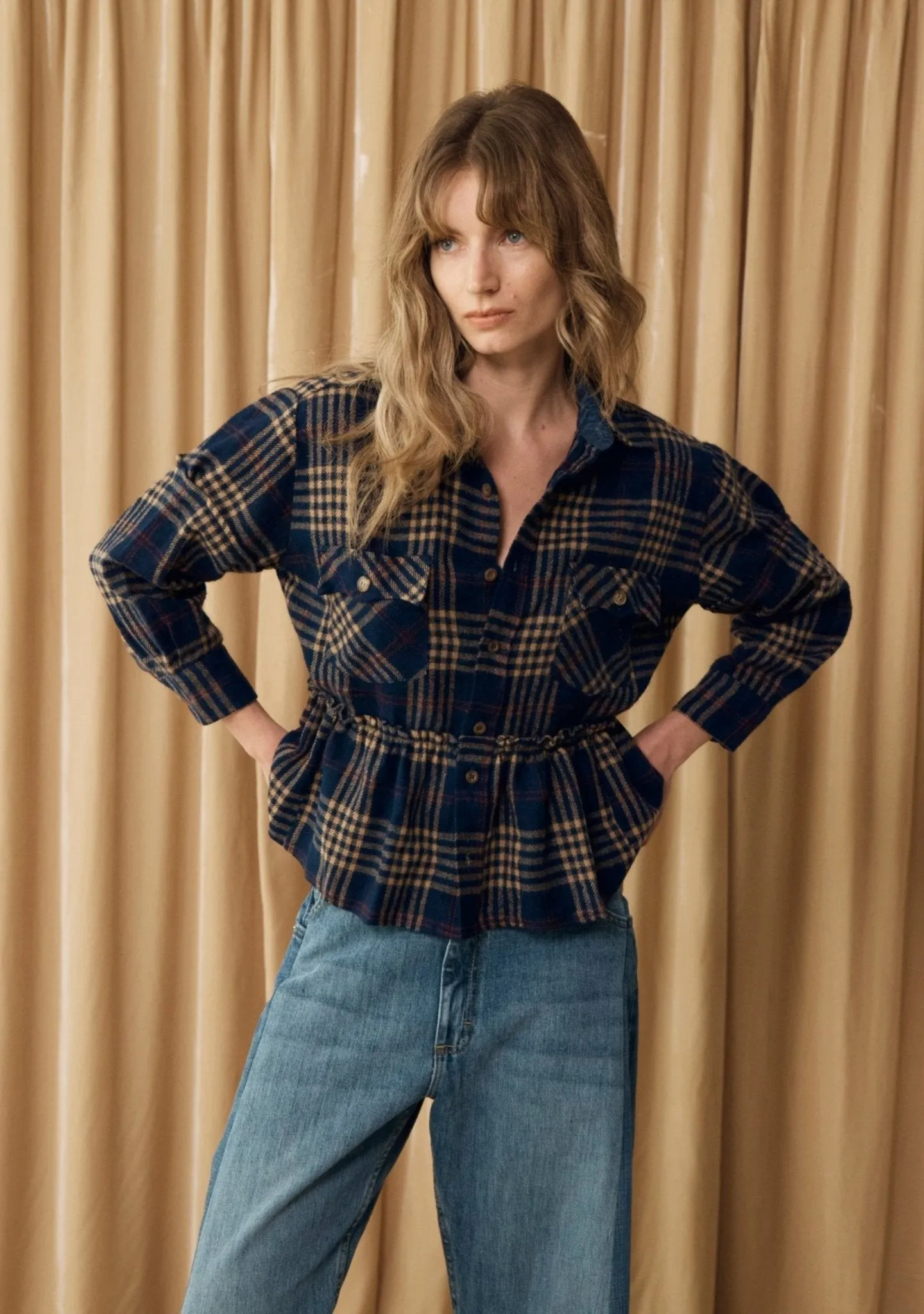 Vivienne Shirt Check Flannel
