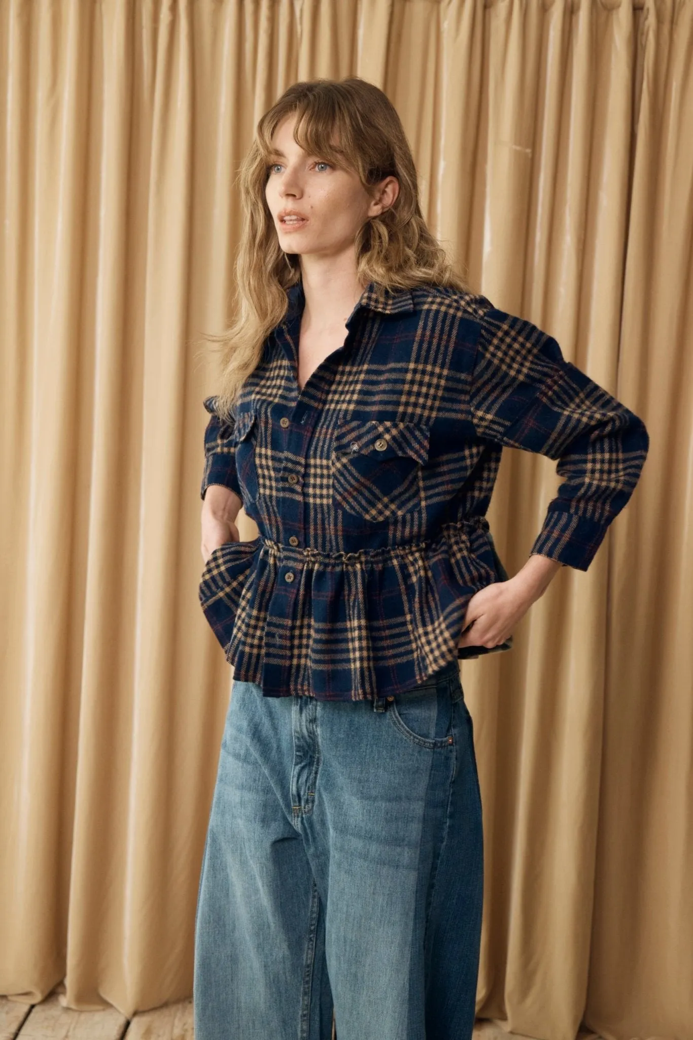 Vivienne Shirt Check Flannel