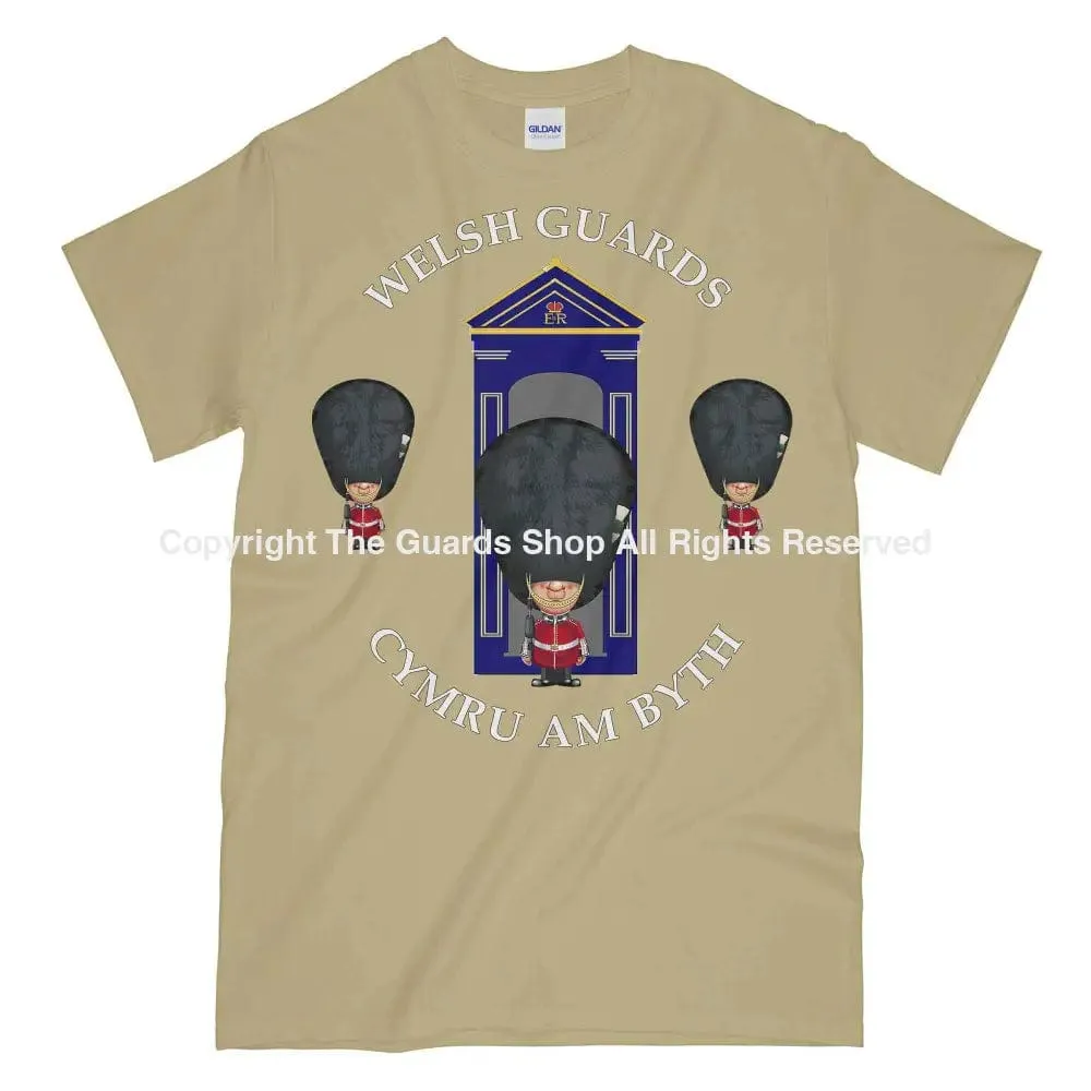WELSH GUARDS on Sentry Military Printed T-Shirt