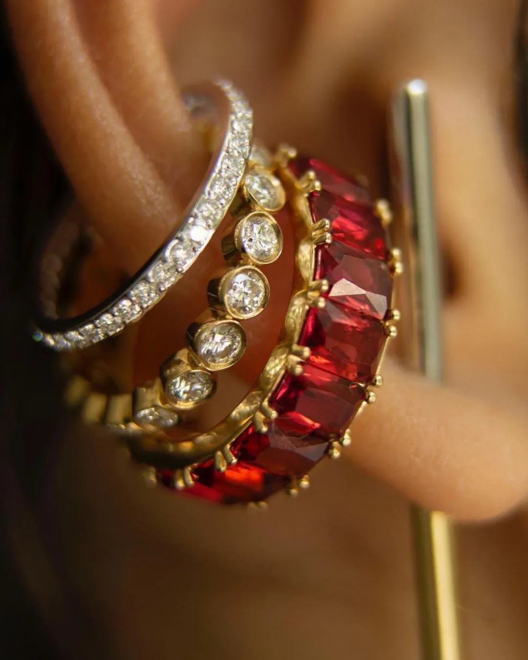 Yulyo ear cuff/ ring L